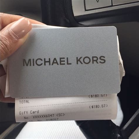 can i use michael kors gift card at outlet|Michael Kors credit card offer.